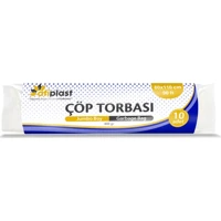Atiplast Standart Jumbo Boy 80x110 cm Çöp Poşeti 10 Adet Siyah