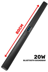 Mikado Sb102 20 W 75 dB Kablolu-Kablosuz Bluetoothlu USB Soundbar Siyah