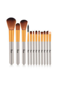 Izla 12'li Allık Eyeliner Far Makyaj Fırça Seti