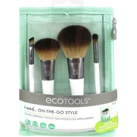 Ecotools 1613 4'lü Allık Eyeliner Far Makyaj Fırça Seti
