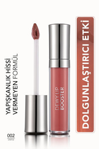 Flormar Dewy Lip Booster 002 Castle Nemlendiricili Dolgunlaştırıcı Dudak Parlatıcısı Pembe