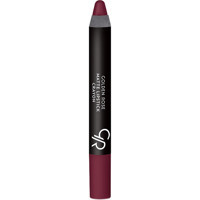 Golden Rose Matte Lipstick Crayon No:19 Nemlendiricili Dudak Parlatıcısı Bordo