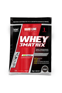 Hardline Whey 3 Matrix Çikolatalı Whey Protein Protein Tozu