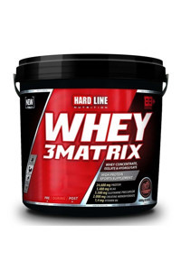 Hardline Whey 3 Matrix Strawberry Whey Protein Protein Tozu 4 Kg