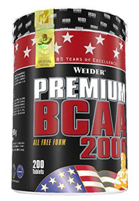 Weider Bcaa 2000 Aromasız Protein Tozu 200 Tablet