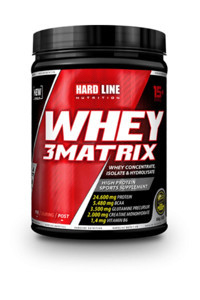 Hardline Whey 3 Matrix Limonlu Cheesecake Whey Protein Protein Tozu 454 Gr