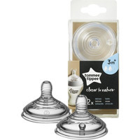 Tommee Tippee Closer To Natura Silikon 3 Ay+ Orta Akışlı Geniş Ağızlı Biberon Emziği