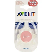 Philips Avent Scf635/27 Silikon 3 Ay+ Orta Akışlı Geniş Ağızlı Biberon Emziği