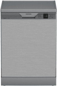 Grundig GPDF 6742 I 6 Programlı D Enerji Sınıfı 14 Kişilik Gri Solo Bulaşık Makinesi