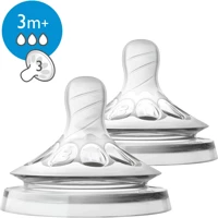Philips Avent Natural Scf043/27 Silikon 3 Ay+ Orta Akışlı Geniş Ağızlı Biberon Emziği