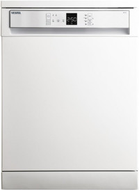Vestel BM 3121 3 Programlı E Enerji Sınıfı 13 Kişilik Beyaz Solo Bulaşık Makinesi