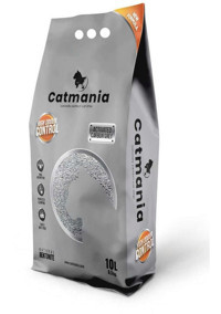 Catmania Carbon Grey Topaklanan İnce Taneli Aktif Karbonlu Bentonit Kedi Kumu 10 lt
