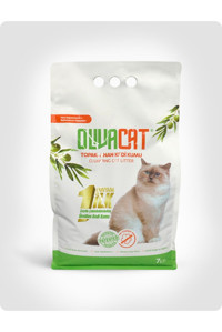 Oliva Cat Kokusuz Topaklanan İnce Taneli Bentonit Kedi Kumu 7 lt