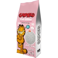 Garfield Bebek Pudrası Kokulu Topaklanan İnce Taneli Bentonit Kedi Kumu 10 lt