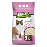 Jungle Kokusuz Topaklanan İnce Taneli Bentonit Kedi Kumu 5 lt