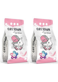 Cat Town Bebek Pudrası Kokulu Kalın Taneli Bentonit Kedi Kumu 10 lt