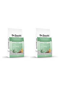 Dr. Sacchi Fresh Topaklanan İnce Taneli Bentonit Kedi Kumu 2x10 lt