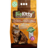Biokitty Bebek Pudrası Kokulu İnce Taneli Bentonit Kedi Kumu 10 lt