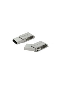 Powerway PW32AP Mini Çift Taraflı USB 2.0 Type C 32 GB Flash Bellek Metal