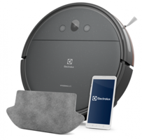 Electrolux ER61UW1DG Haritalı Hepa Filtreli & Gri Robot Süpürge + Mop