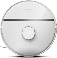 Philips HomeRun 3000 Serisi XU3000/02 Aqua Haritalı Hepa Filtreli 4000 Pa Beyaz Robot Süpürge + Mop