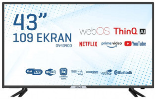 Onvo OV43400 43 İnç Full HD 108 Ekran Flat Uydu Alıcılı Smart LED Webos Televizyon