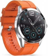 Robor R-GT2 Su Geçirmez Silikon Kordon Daire Tansiyon Ölçen Unisex Akıllı Saat Turuncu