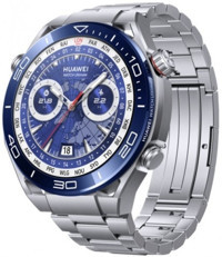 Huawei Watch Ultimate Su Geçirmez 48.5 mm Titanyum Kordon Daire Unisex Akıllı Saat Gri