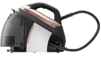 Arçelik Aria BKU 9928 2800 W 7.2 bar Cross Steam Pro Tabanlı Şok Buharlı Kazanlı Ütü Rosegold Siyah