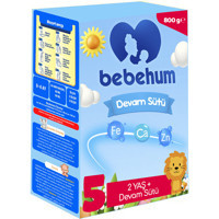 Bebehum Probiyotikli 5 Numara Devam Sütü 800 gr