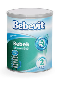 Bebevit Probiyotikli 2 Numara Devam Sütü 400 gr