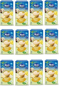 Hero Baby Gece Tahılsız Glutensiz Meyveli Pirinçli Kaşık Maması 12x200 gr
