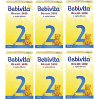 Bebivita Yenidoğan Probiyotikli 1 Numara Devam Sütü 6x500 gr