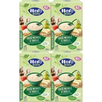 Hero Baby Tahıllı Meyveli Sütlü Kaşık Maması 4x400 gr