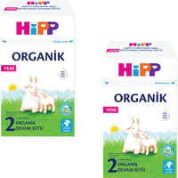 Hipp Combiotic Keçi Sütlü Tahılsız Organik 2 Numara Devam Sütü 2x400 gr