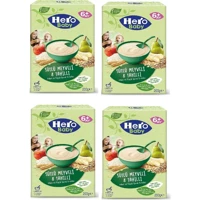 Hero Baby Tahıllı Meyveli Tahıllı Sütlü Kaşık Maması 4x200 gr