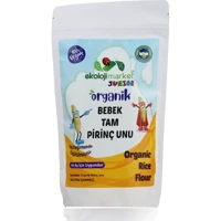 Ekoloji Market Tahıllı Glutensiz Organik Pirinç Unlu Kaşık Maması 250 gr