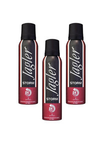 Jagler Storm Pudrasız Ter Önleyici Sprey Erkek Deodorant 3x150 ml