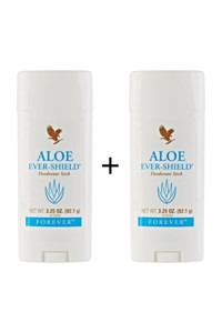 Forever Aloe Ever Shield Pudrasız Ter Önleyici Stick Unisex Deodorant 2x92 gr