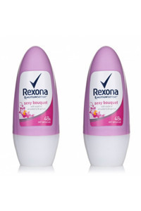 Rexona Sexy Bouquet Pudrasız Ter Önleyici Antiperspirant Roll-On Kadın Deodorant 2x150 ml