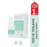 Gello Pudrasız Ter Önleyici Antiperspirant Sprey Unisex Deodorant 50 ml