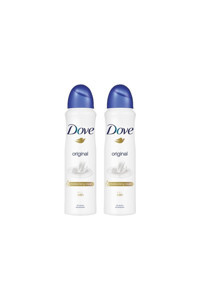 Dove Original Pudrasız Ter Önleyici Antiperspirant Sprey Kadın Deodorant 2x150 ml