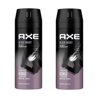 Axe Black Night Pudrasız Ter Önleyici Sprey Erkek Deodorant 2x150 ml