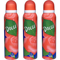 Dolce Classic Pudrasız Sprey Kadın Deodorant 3x150 ml