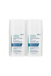 Ducray Hidrosis Control Pudrasız Ter Önleyici Organik Antiperspirant Roll-On Unisex Deodorant 2x40 ml