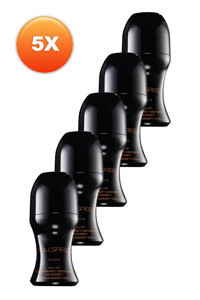 Avon Full Speed Pudrasız Ter Önleyici Antiperspirant Roll-On Erkek Deodorant 5x50 ml