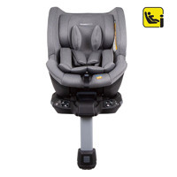 Baby Plus X8 Isofixli 0-18 kg Yatabilen Yükseklik Ayarlı Sürüş Yönü Oto Koltuğu Gri