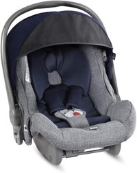 Inglesina Huggy Isofixli 0-13 kg Yatabilen Yükseklik Ayarlı Sürüş Yönü Tersi Oto Koltuğu Gri