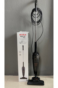 Arnica ET13210 Merlin Pro Kuru Hepa Filtreli 850 W Kablolu Elektrikli Dikey Süpürge Siyah