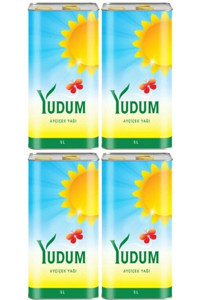 Yudum Teneke Ayçiçek Yağı 4x5 lt